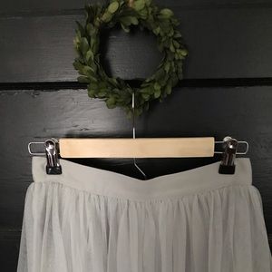 lauren conrad runway tulle maxi skirt size 4